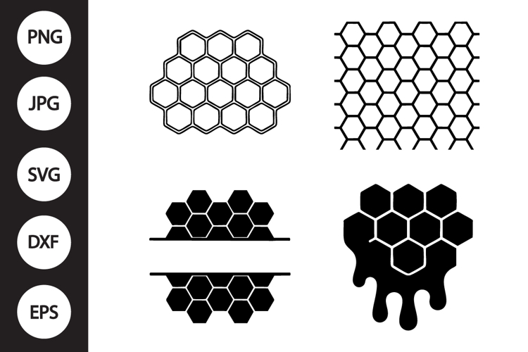 Honeycomb SVG, Honeycomb Clipart example image 1
