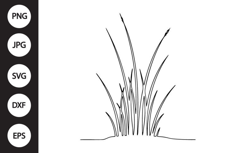 Grass Silhouette Image 5