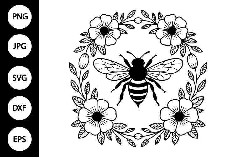 Flowers Silhouette Image 3