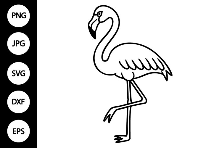 Flamingo Clipart Image 21