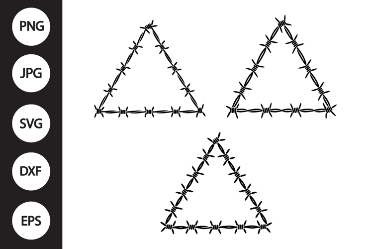 Barbed Wire Silhouette Image 12