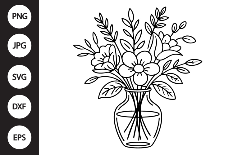 Vase Silhouette Image 10