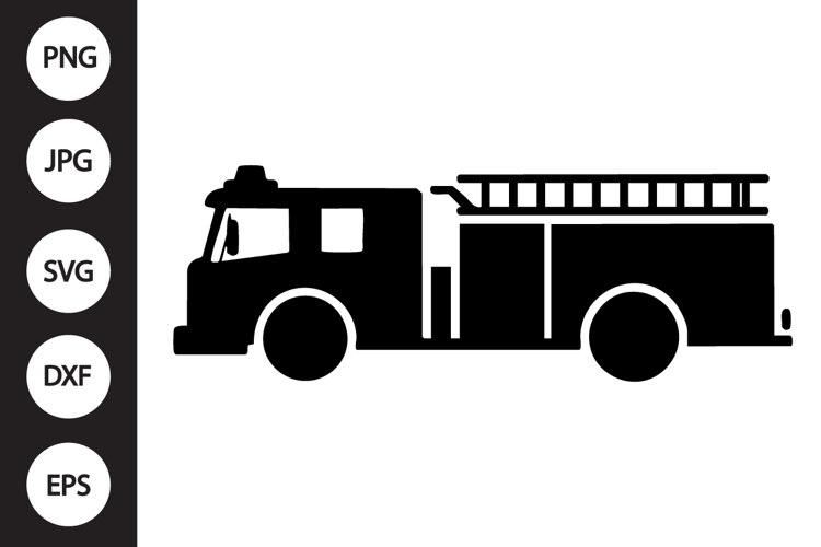 Truck Silhouette Image 8