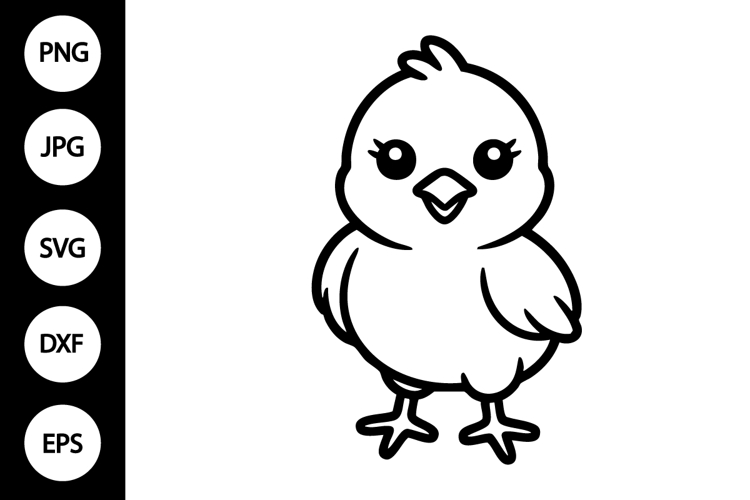 Chick Svg Image 13
