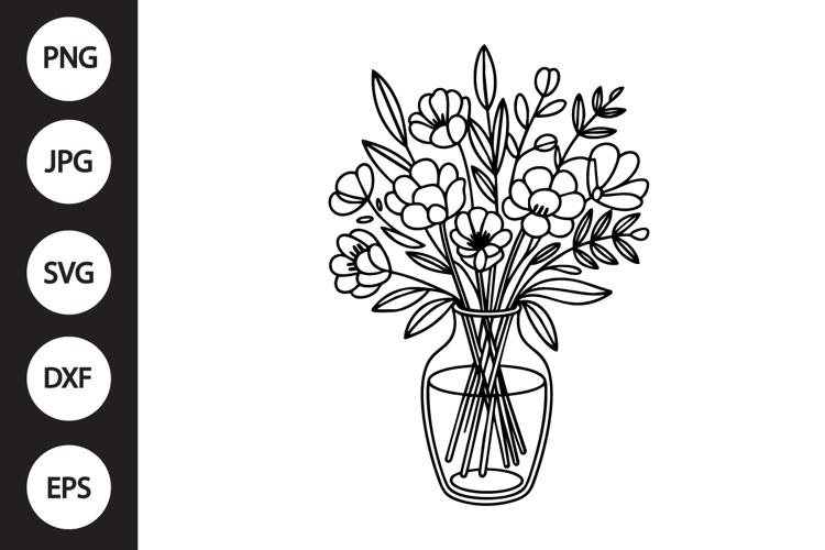 Vase Silhouette Image 13