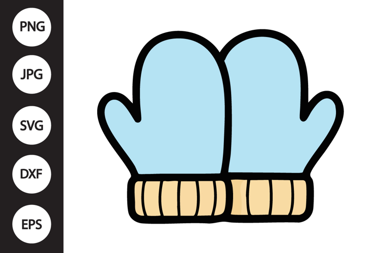 Winter Mittens SVG