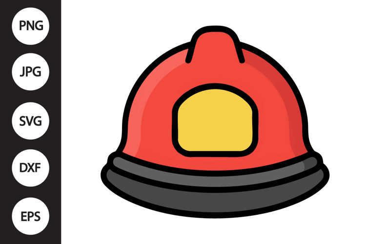 Fire Fighter Hat Clipart Image 2