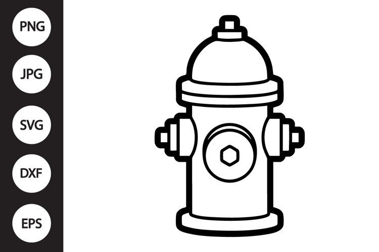 Fire Hydrant SVG example image 1