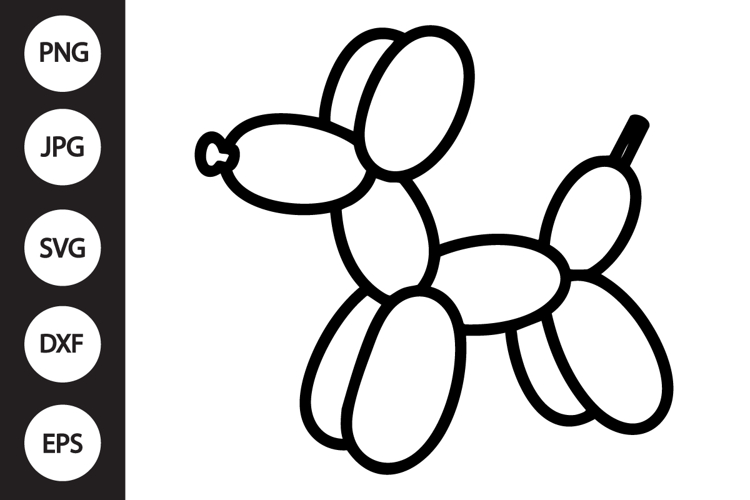 Balloon Dog Svg Image 4