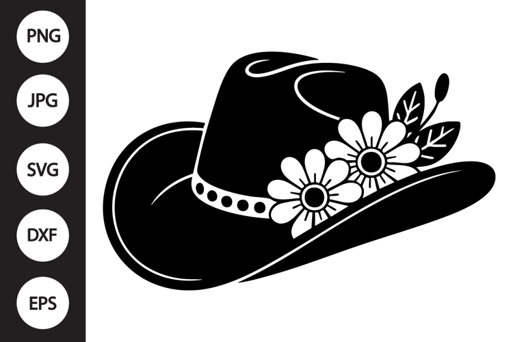 Hat Silhouette Image 15