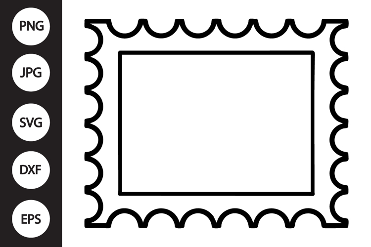 Postage Stamp Clipart Image 4