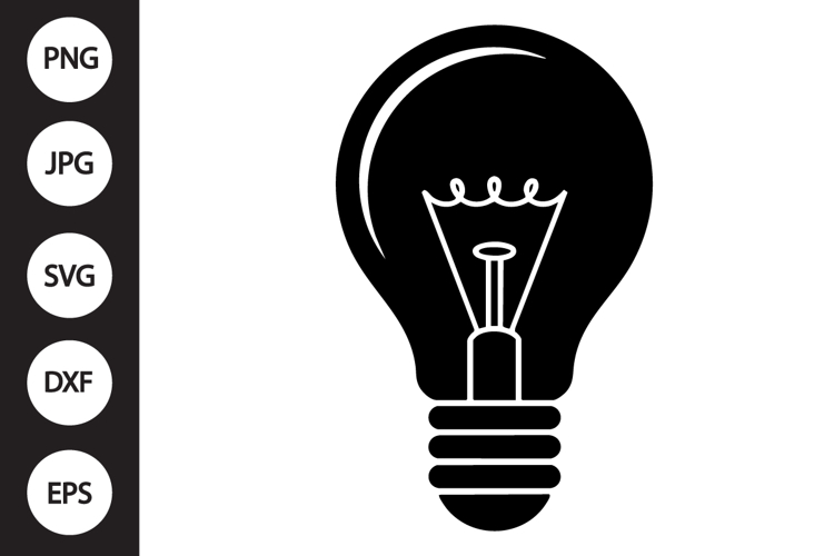 Light Bulb Silhouette Image 3
