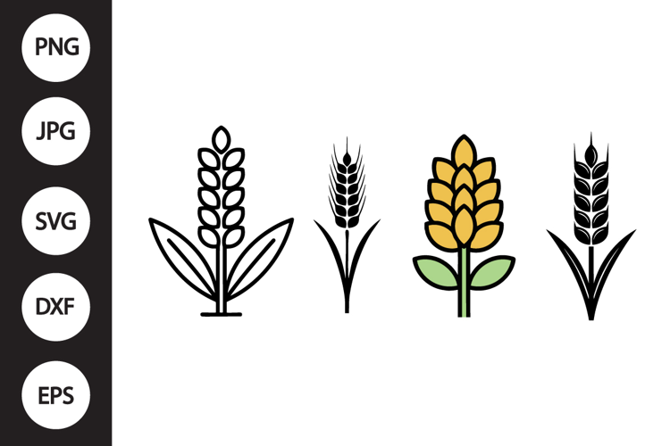 Oat SVG, Oat Clipart