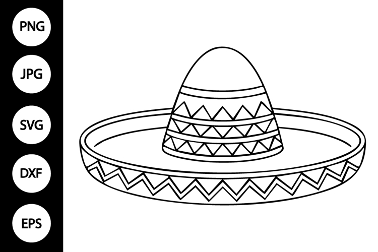 Hat Silhouette Image 15