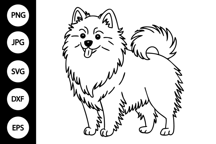 Cute Dog Silhouette Image 17