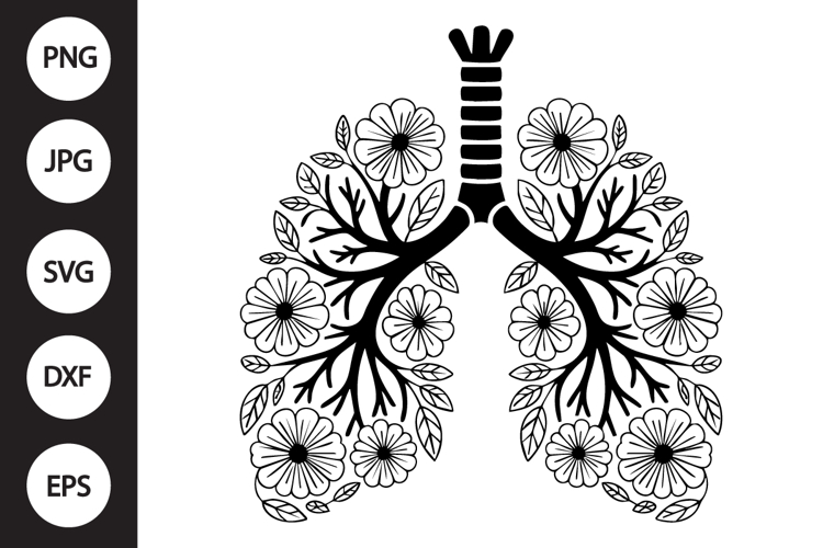 Lungs Clipart Image 24