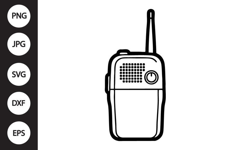 Walkie Talkie SVG