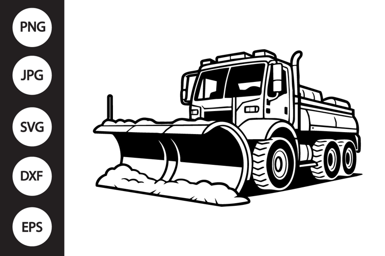 Truck Silhouette Image 14
