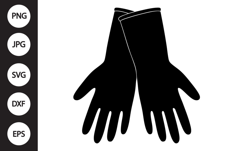 Rubber Gloves SVG
