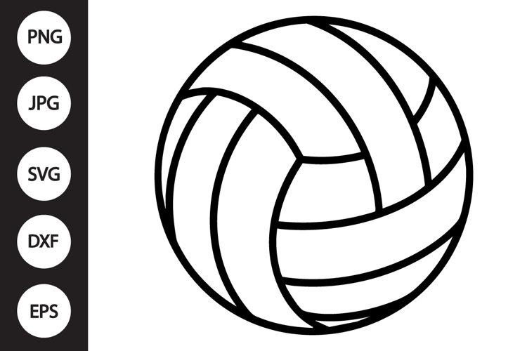 Volleyball Silhouette Image 7