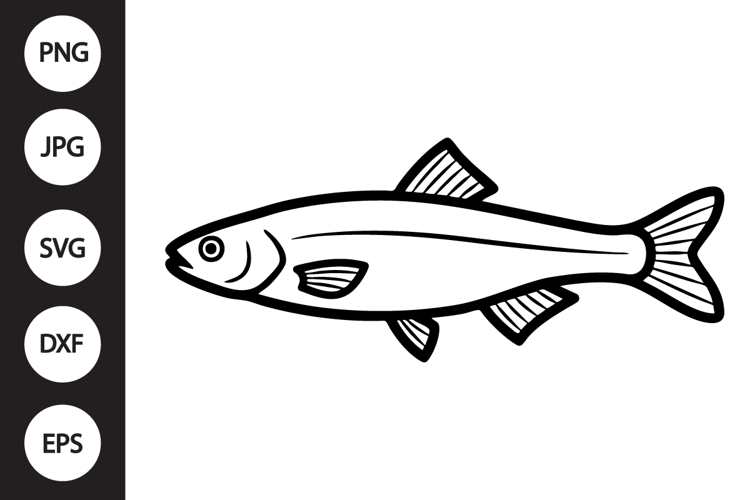 Minnow Fish SVG