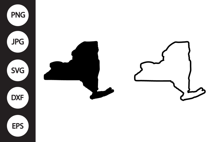 New York State SVG, New York State Clipart