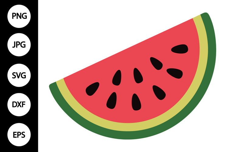 Watermelon Slice Clipart Image 5