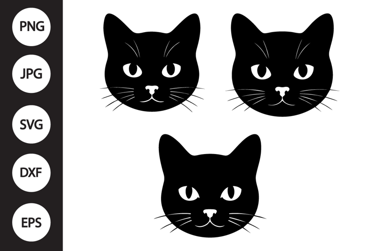 Cat Face Clipart Image 17