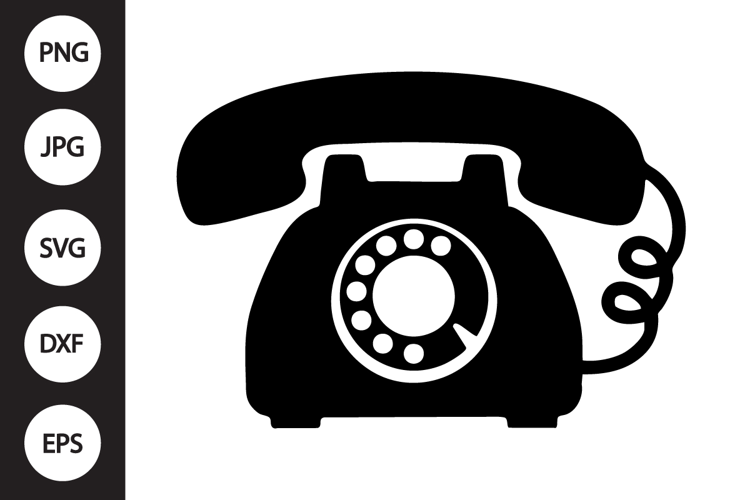 Retro Phone SVG