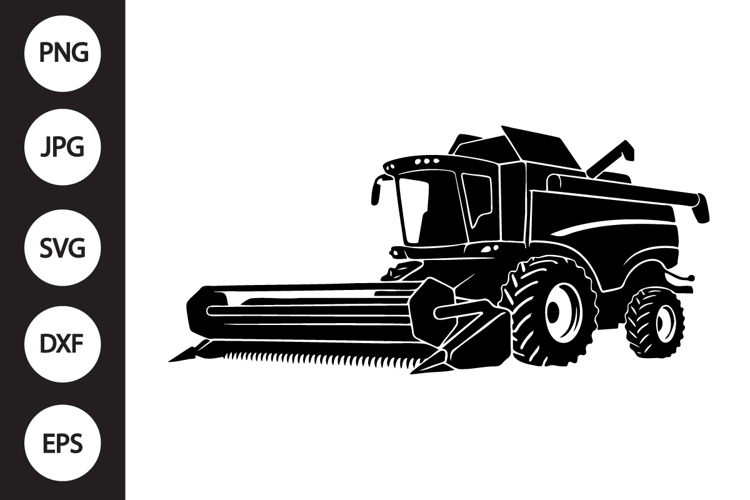 Combine Harvester SVG