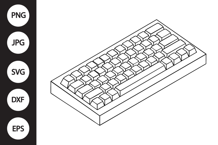 Keyboard SVG example image 1