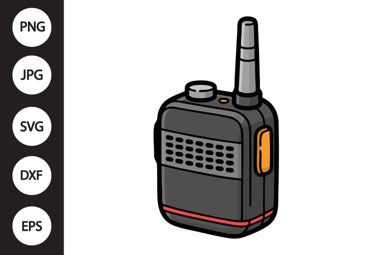 Walkie Talkie SVG