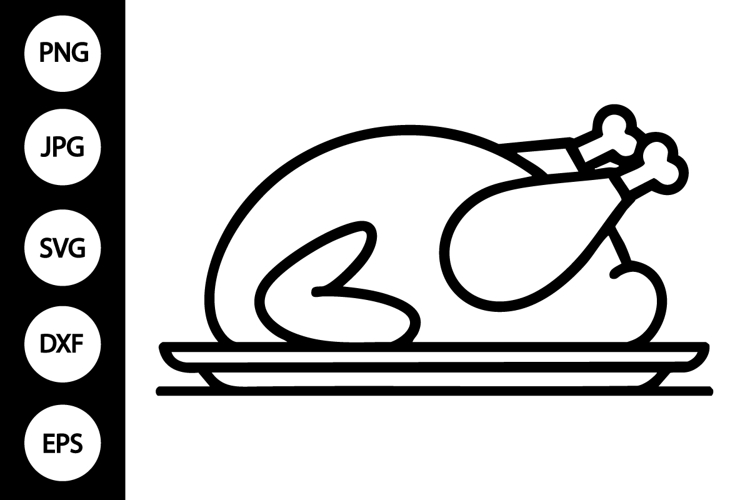 Turkey Silhouette SVGs Image 2