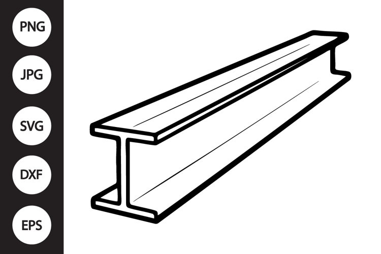 Steel Beam SVG