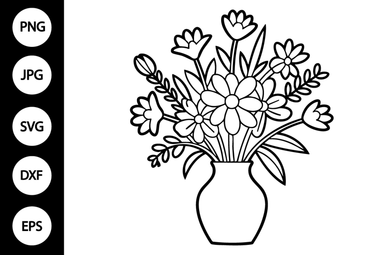 Vase Silhouette Image 5