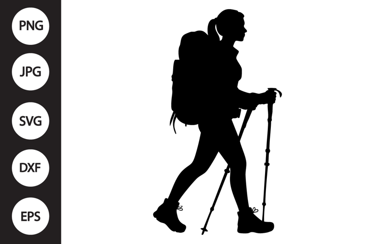 Hiker SVG example image 1