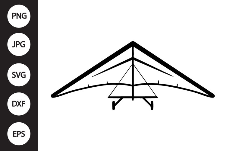 Hang Glider SVG example image 1