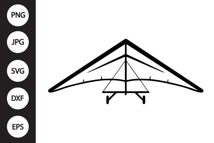 Hang Glider SVG