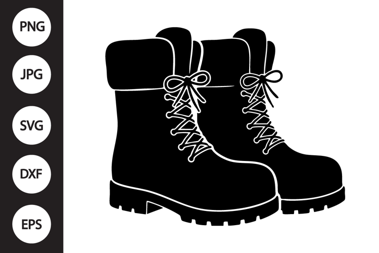 Winter Boots SVG