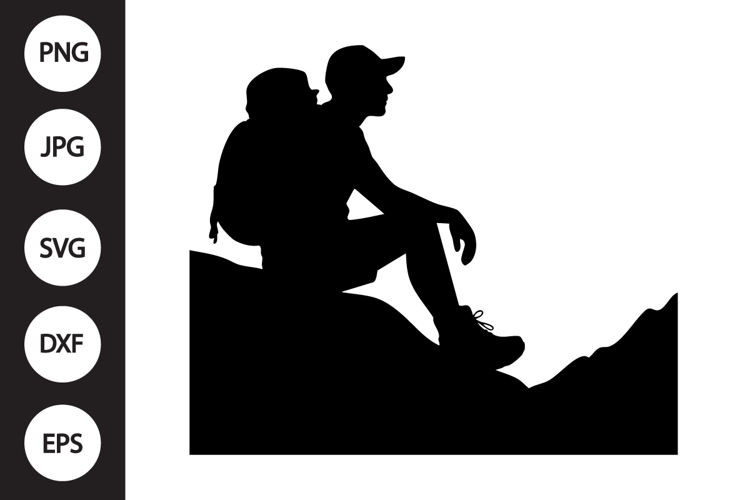 Hiker SVG example image 1