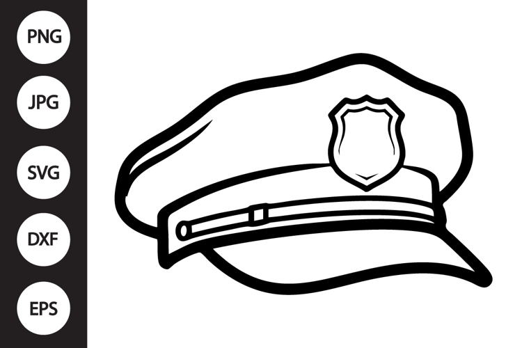Hat Silhouette Image 11