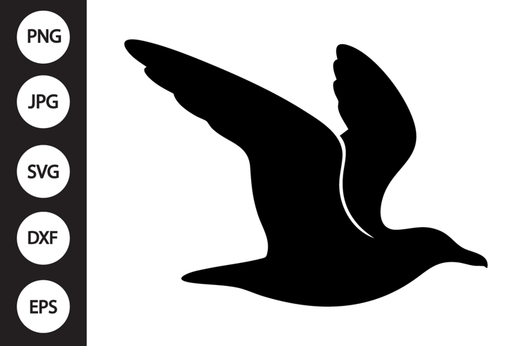 Seagull Clipart Image 5