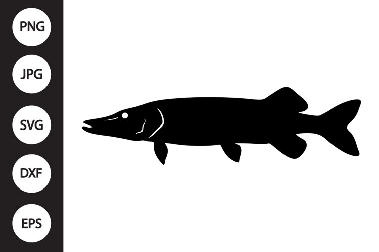 Northern Pike SVG example image 1