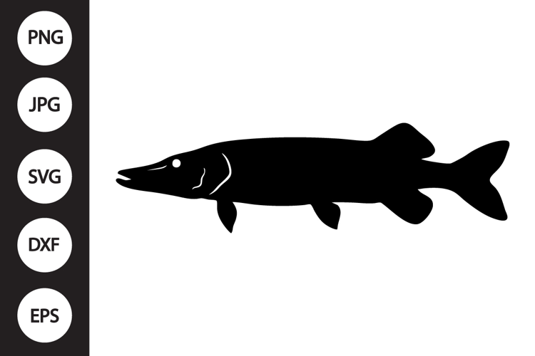 Northern Pike SVG