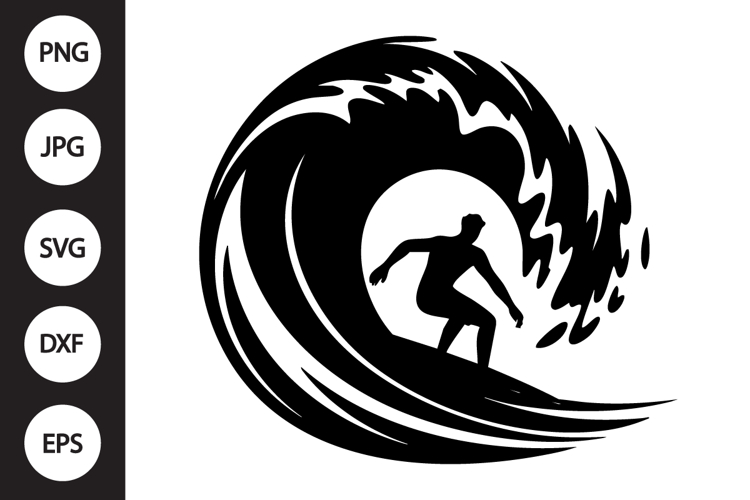 Surfer Clipart Image 24