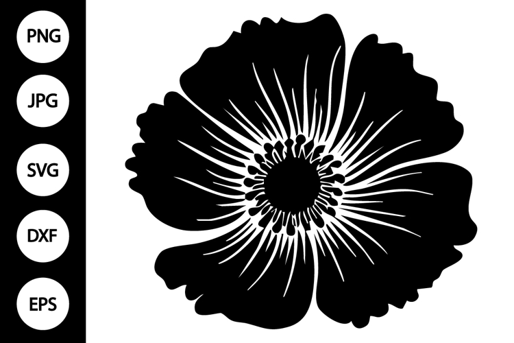 Flower Silhouette Image 8