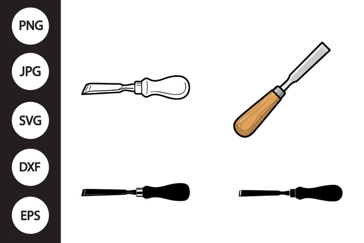 Chisel SVG, Chisel Clipart example image 1