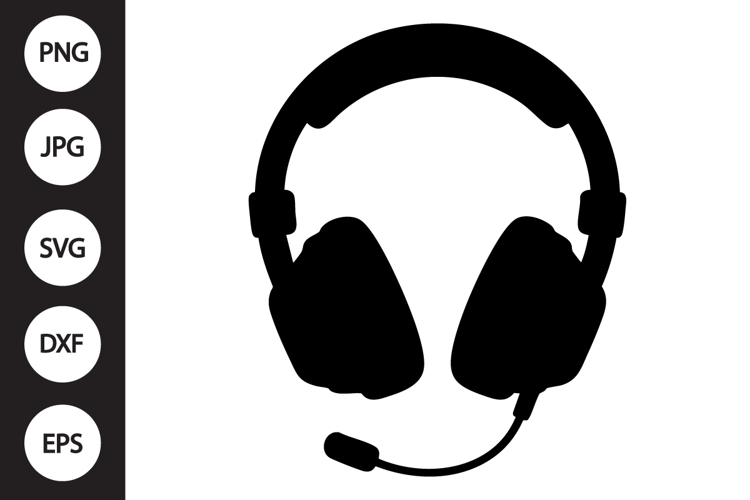 Headset Clipart Image 4