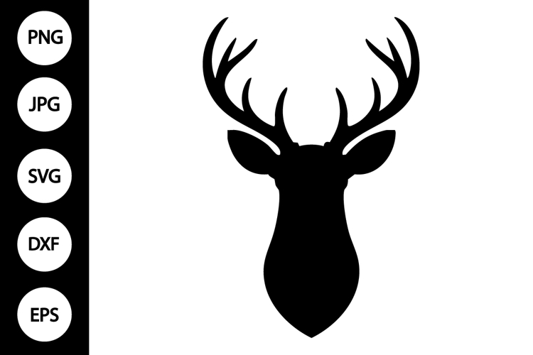 Deer Head Clipart Image 9