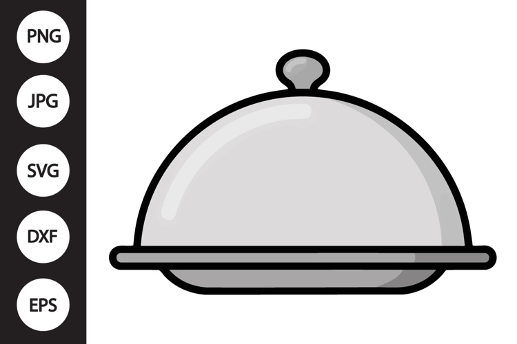 Restaurant Cloche SVG